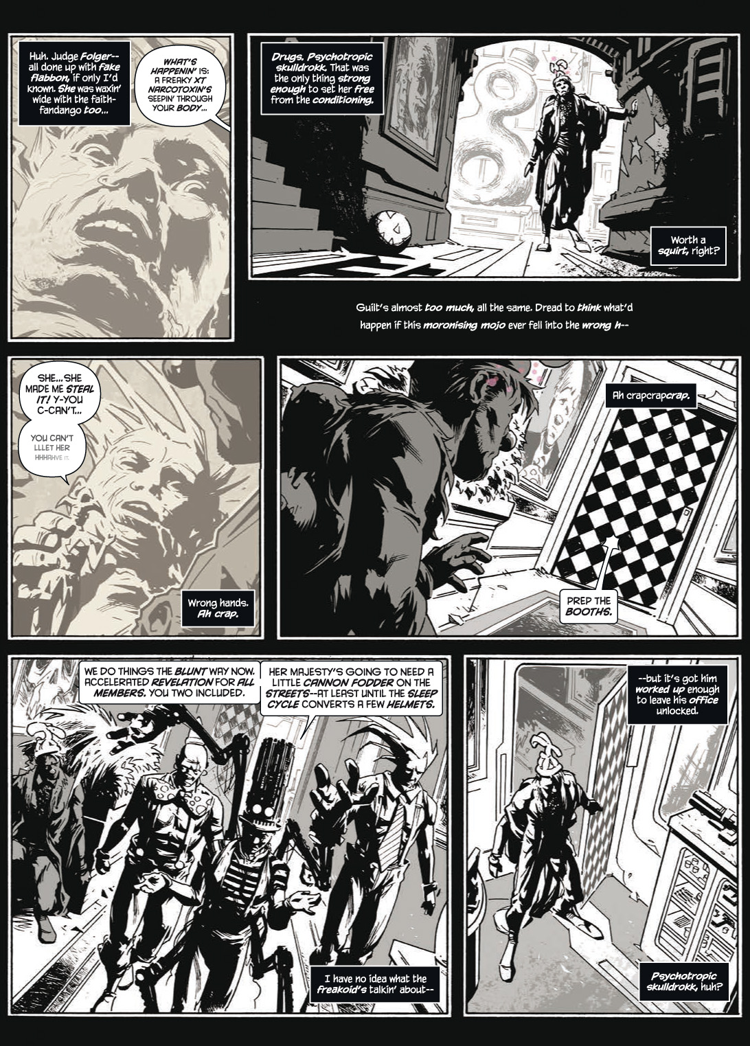 Read online Judge Dredd: Trifecta comic -  Issue # TPB (Part 2) - 12