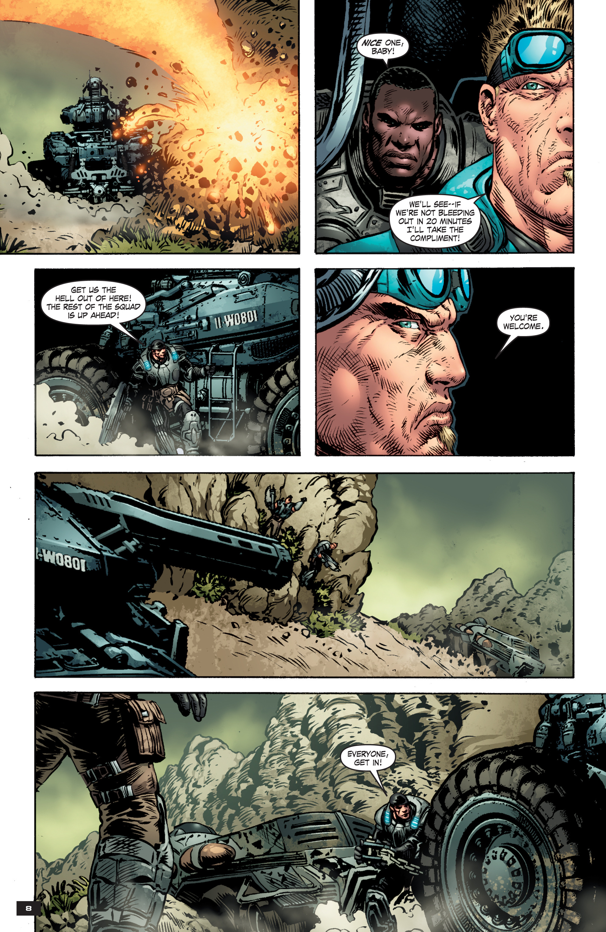 Read online Gears Of War comic -  Issue #4 - 10