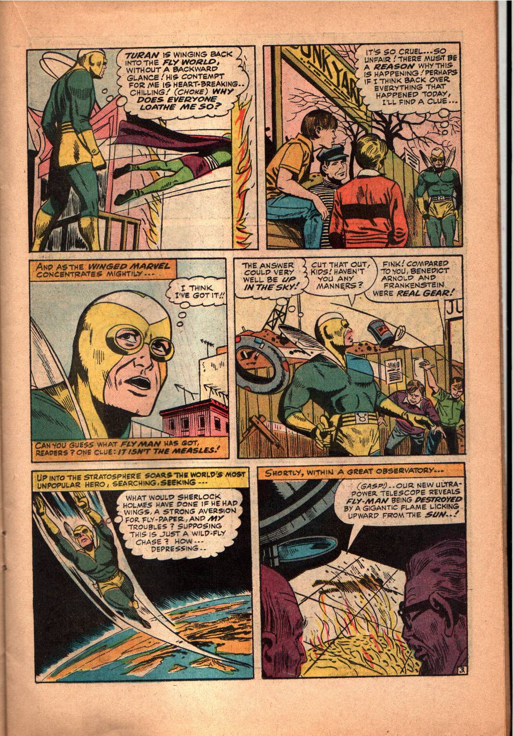 Read online Fly Man comic -  Issue #38 - 12