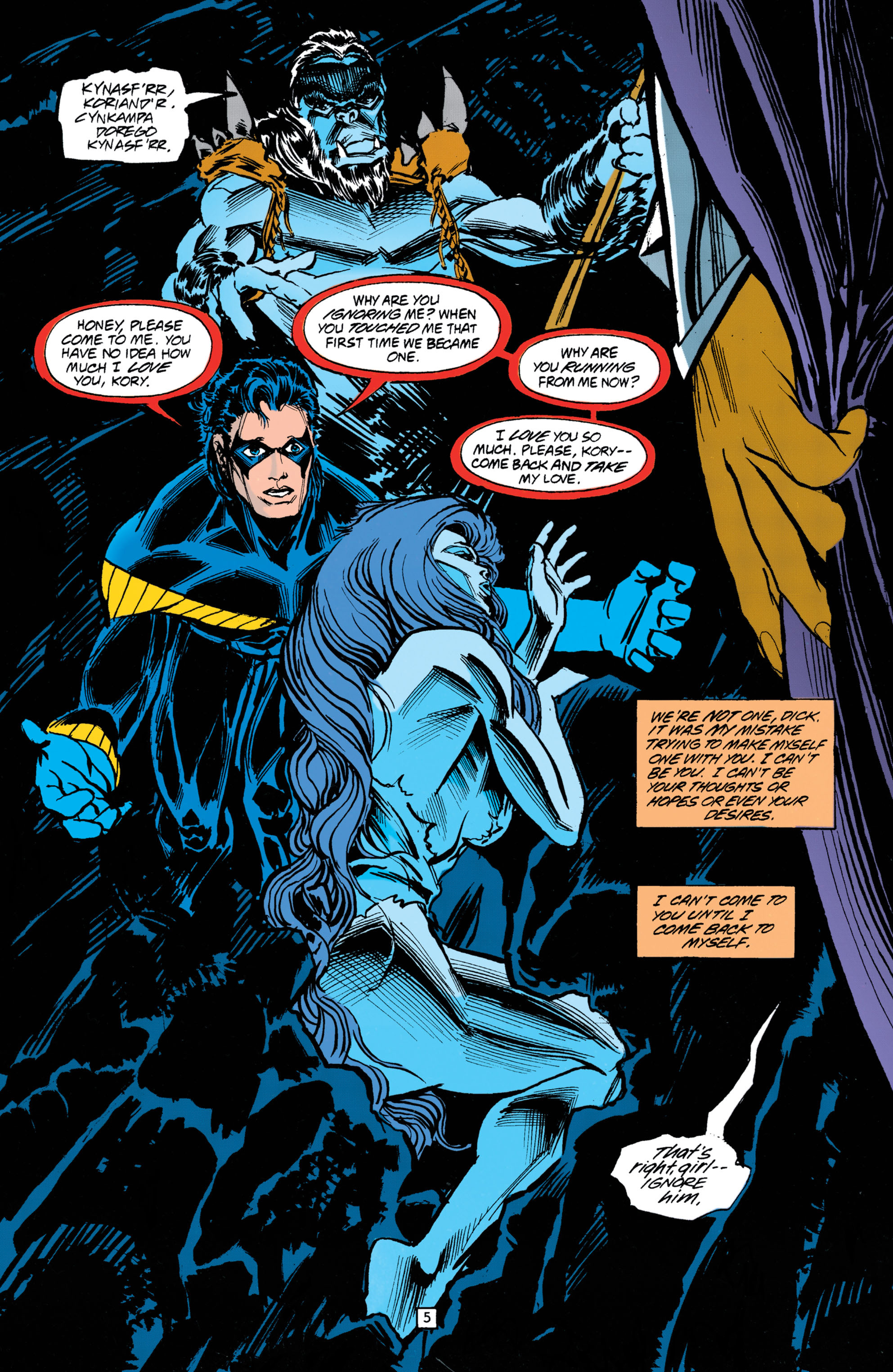 Read online The New Titans (1988) comic -  Issue #109 - 5