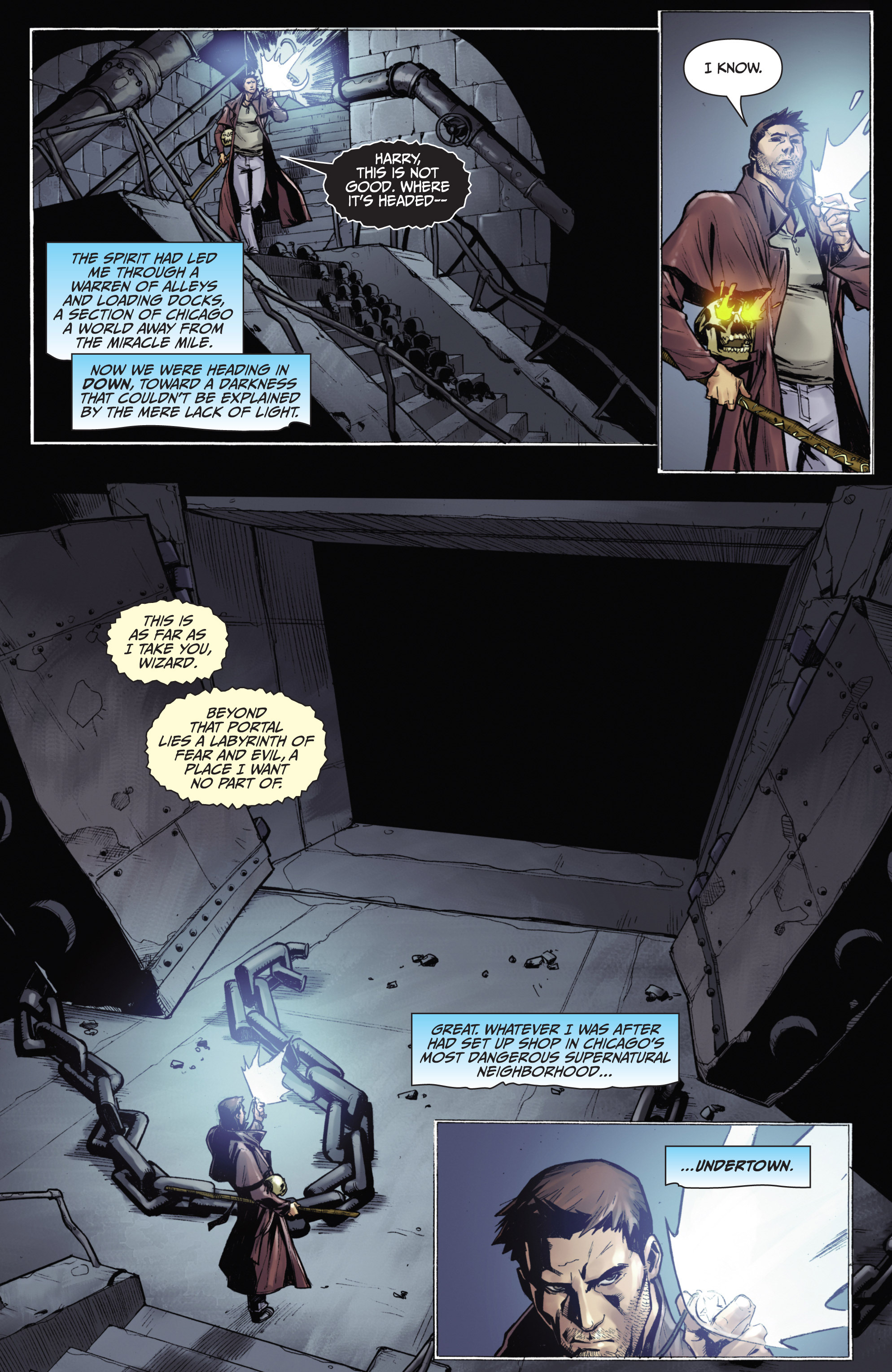 Read online Jim Butcher's The Dresden Files: Down Town comic -  Issue #2 - 21