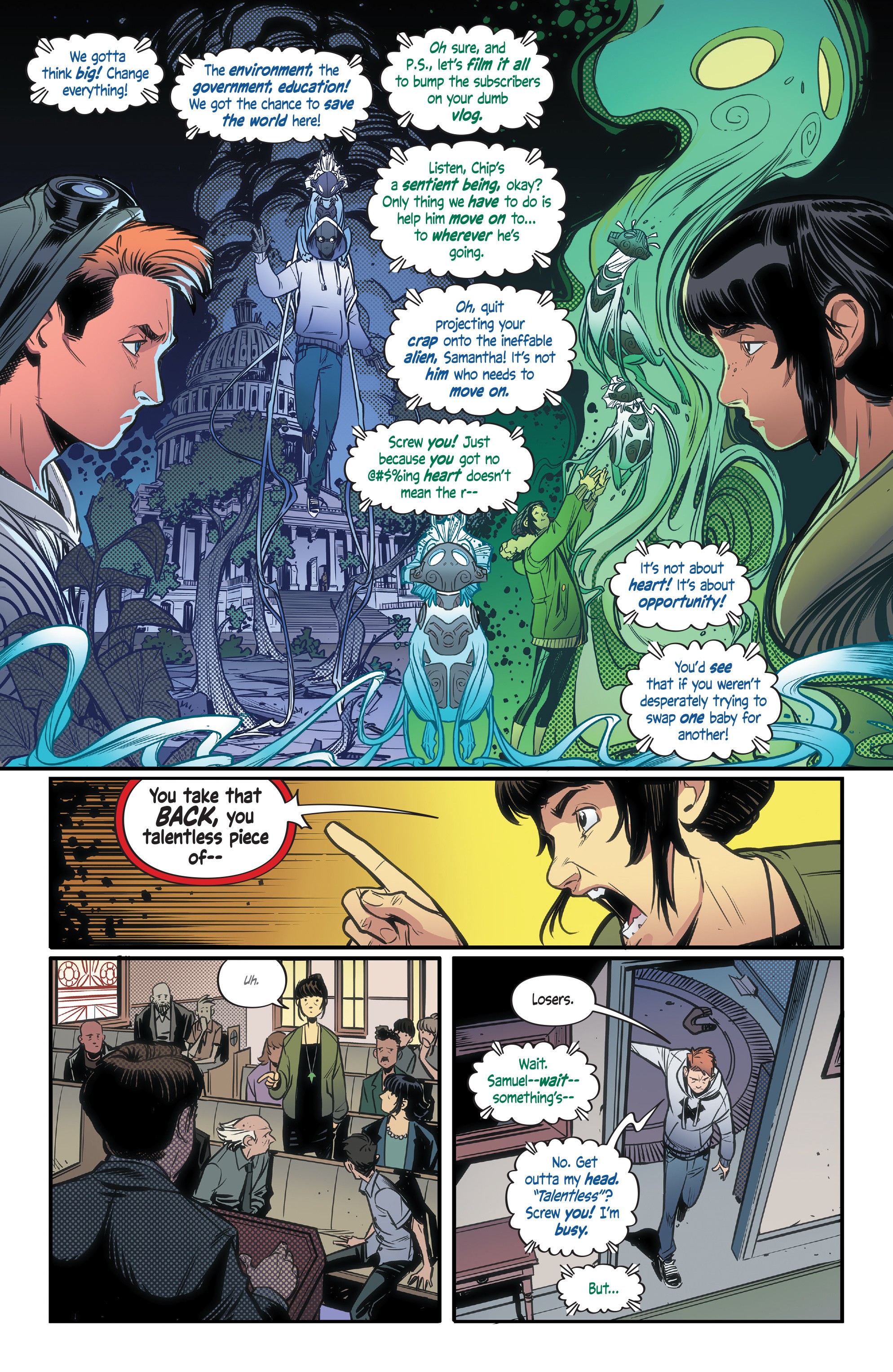 Read online Alienated comic -  Issue #4 - 5