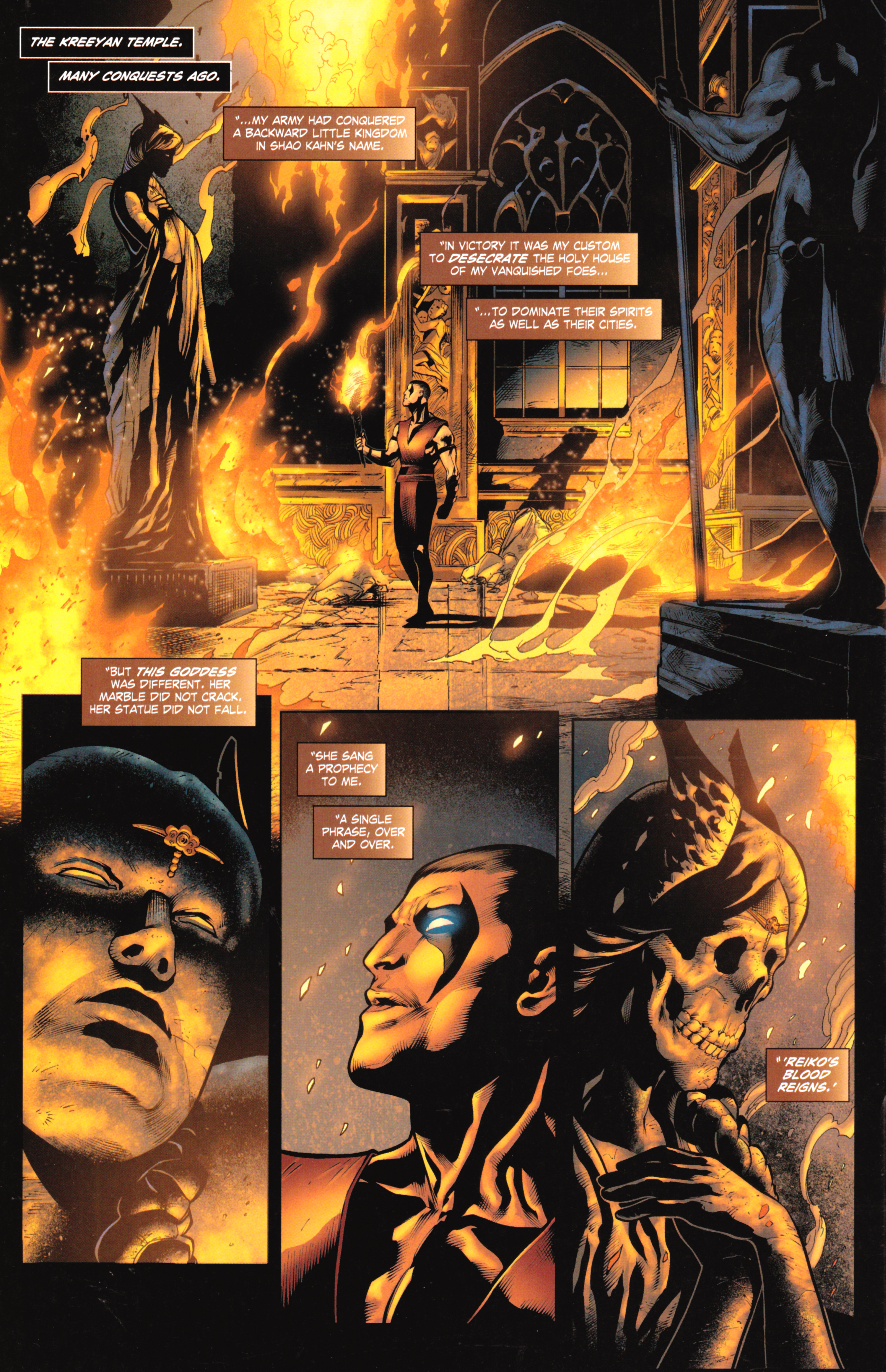 Read online Mortal Kombat X [II] comic -  Issue #9 - 32