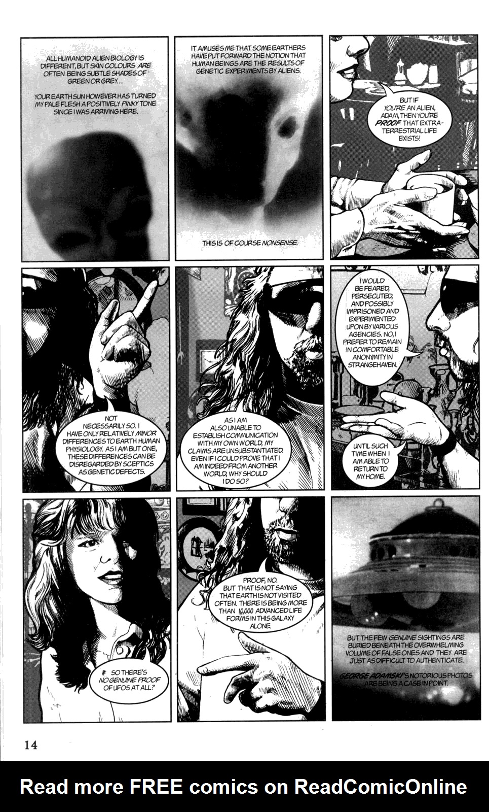 Read online Strangehaven comic -  Issue #10 - 14