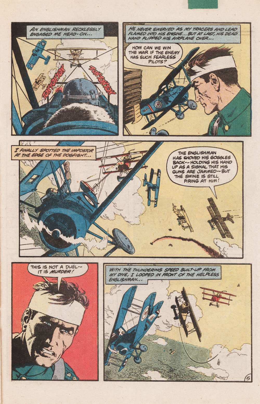 Read online Unknown Soldier (1977) comic -  Issue #261 - 31