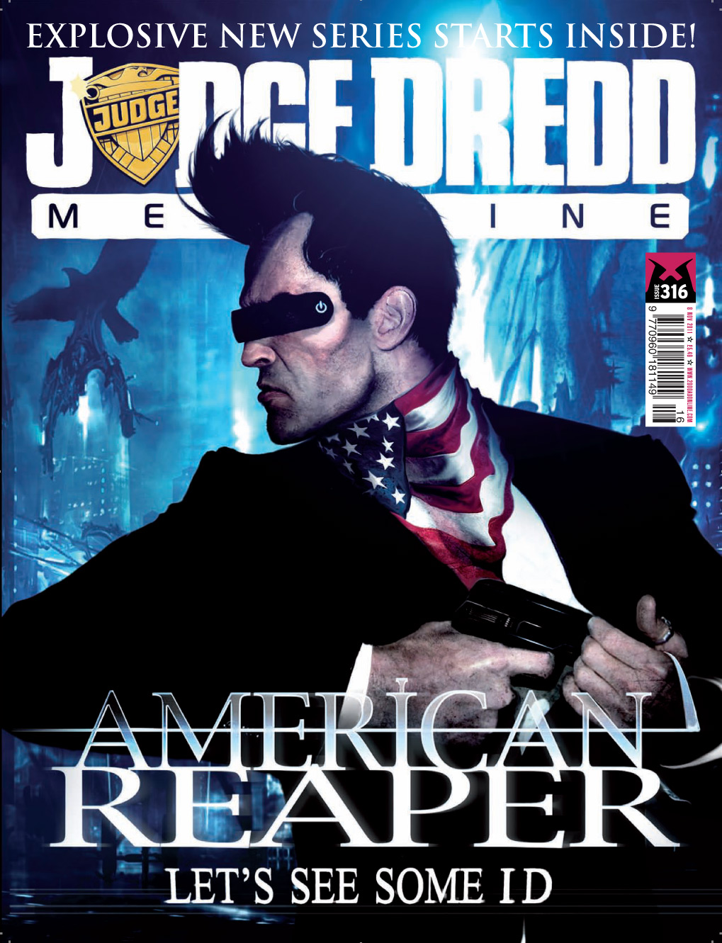 Read online Judge Dredd Megazine (Vol. 5) comic -  Issue #316 - 1