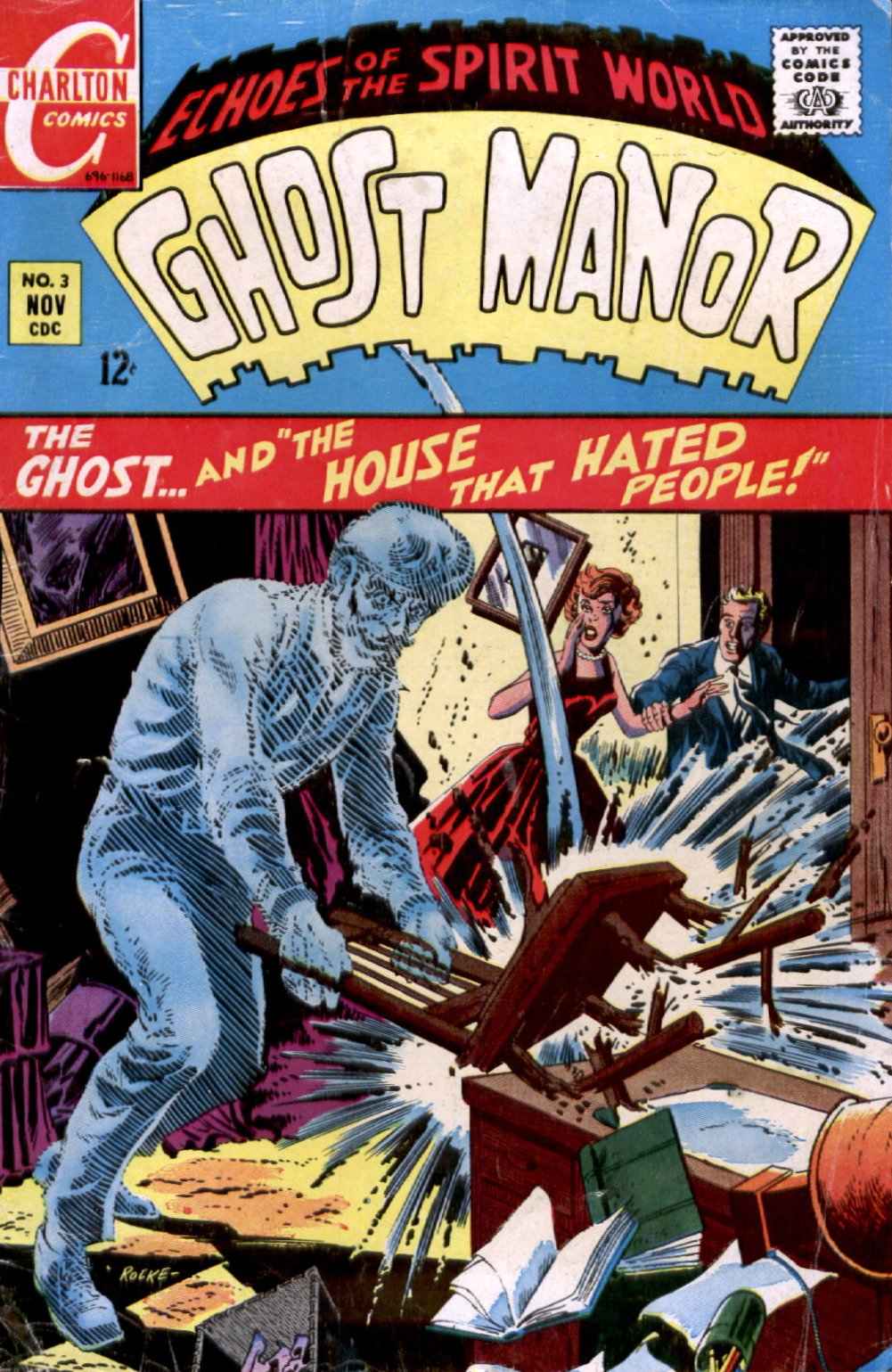 Read online Ghost Manor comic -  Issue #3 - 1