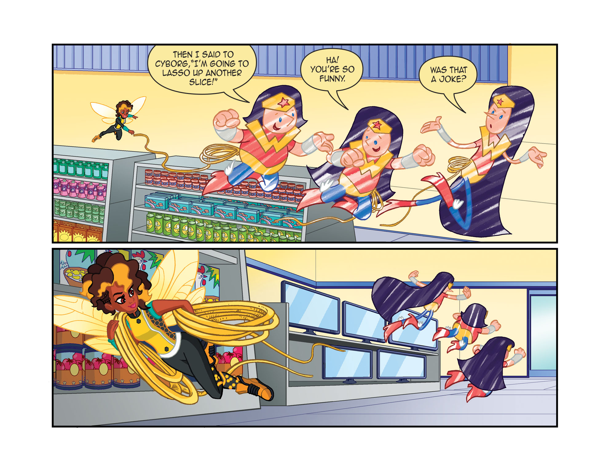 Read online DC Super Hero Girls: Out of the Bottle comic -  Issue #8 - 14