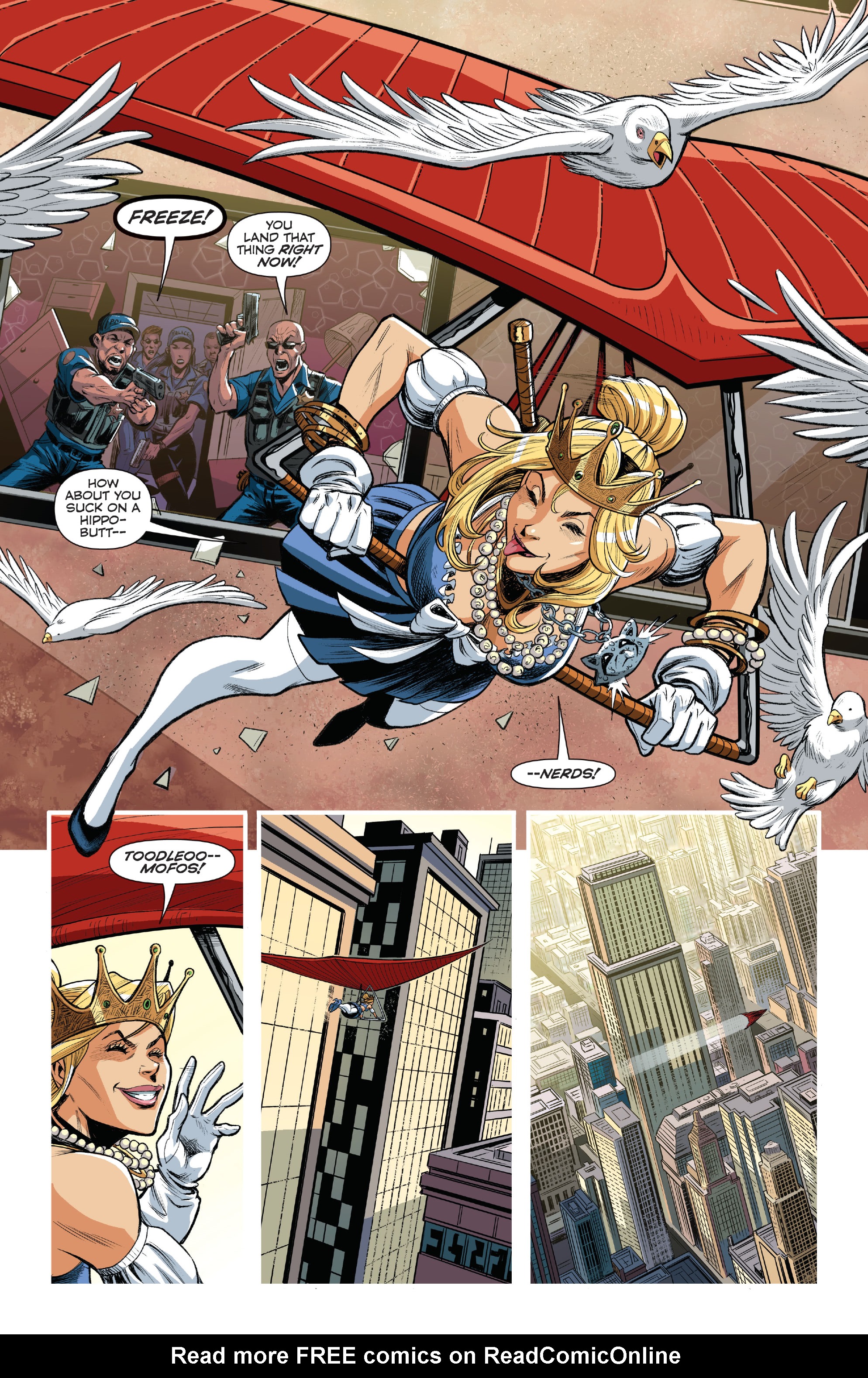 Read online Cinderella vs The Queen of Hearts comic -  Issue #1 - 10