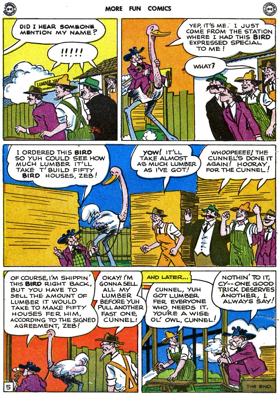 Read online More Fun Comics comic -  Issue #114 - 103