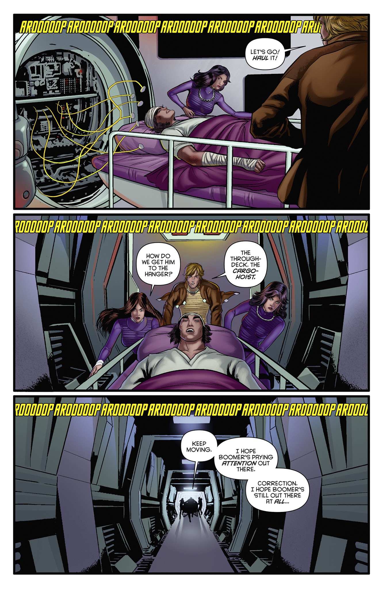 Read online Classic Battlestar Galactica: The Death of Apollo comic -  Issue #4 - 17
