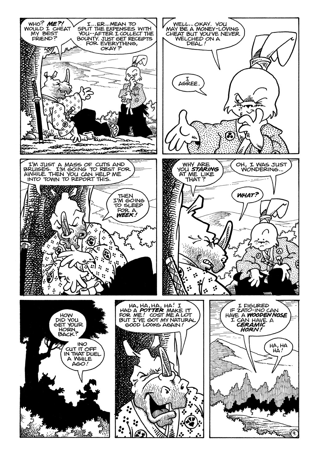 Read online Usagi Yojimbo (1987) comic -  Issue #34 - 11