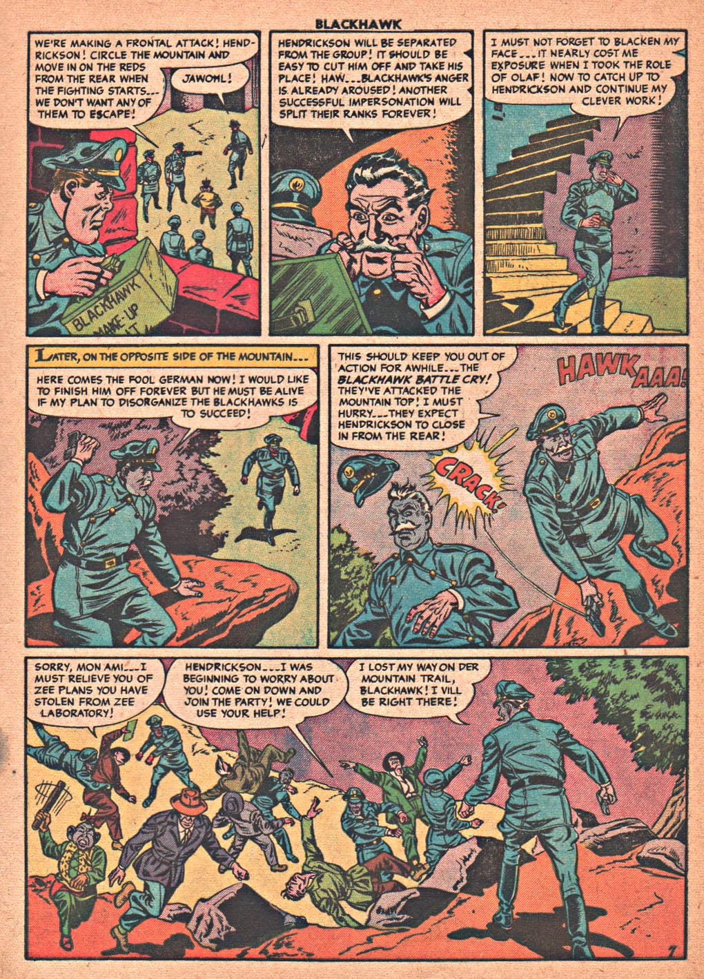Read online Blackhawk (1957) comic -  Issue #85 - 9