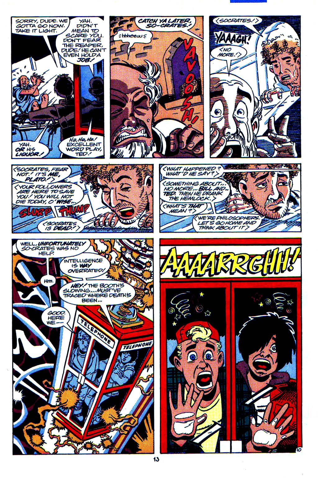 Read online Bill & Ted's Excellent Comic Book comic -  Issue #2 - 11