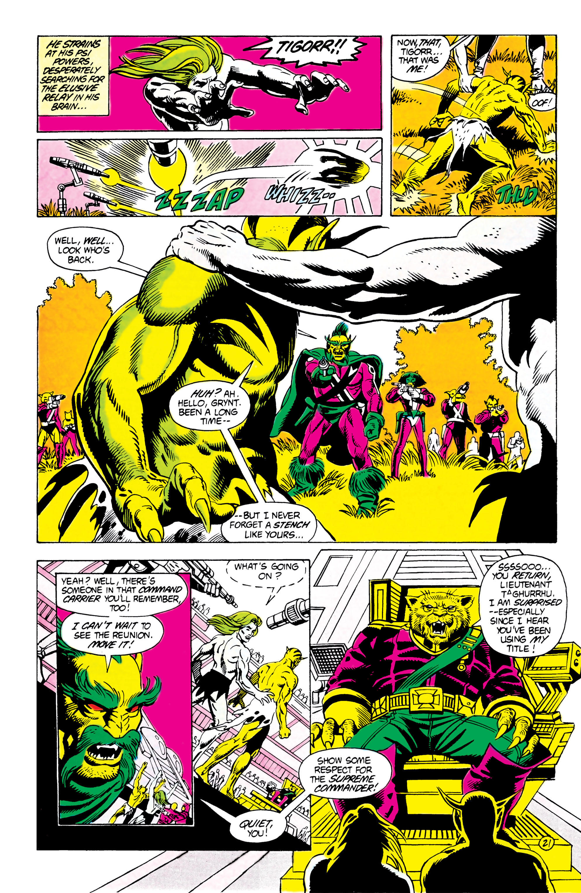 Read online The Omega Men (1983) comic -  Issue #14 - 22