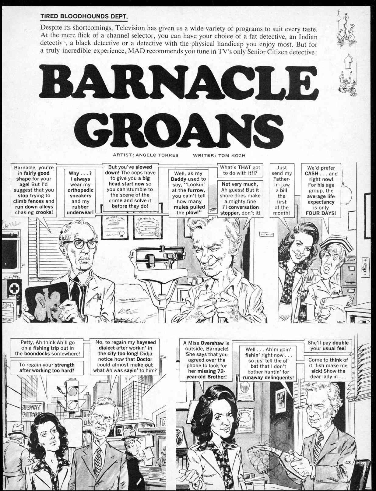 Read online MAD comic -  Issue #175 - 45