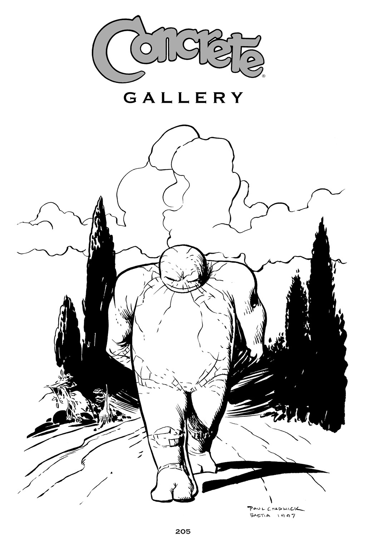 Read online Concrete (2005) comic -  Issue # TPB 1 - 206