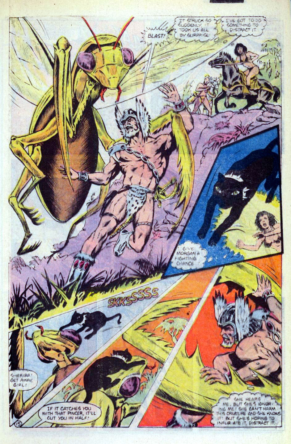Read online Warlord (1976) comic -  Issue #110 - 16