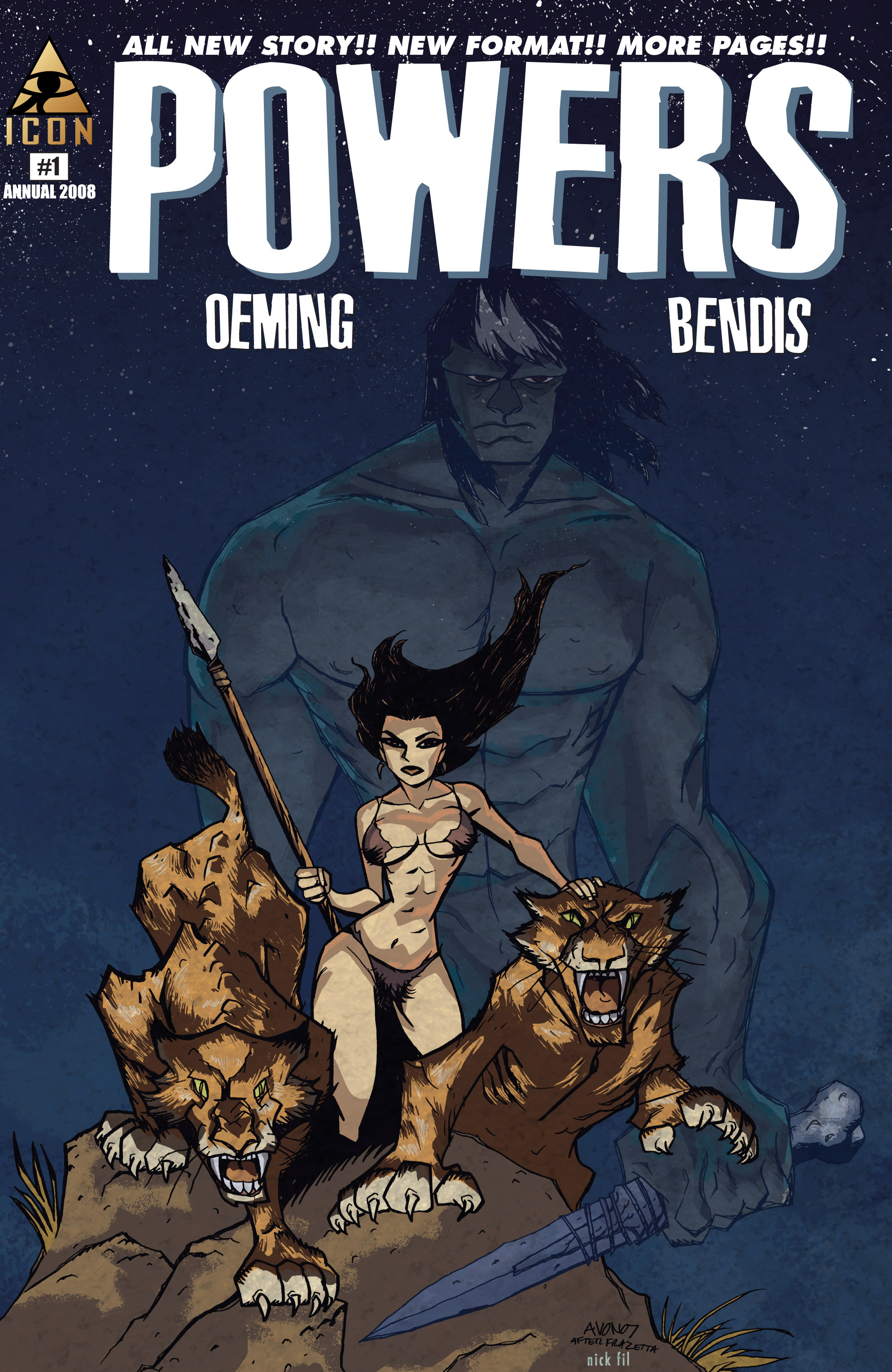 Read online Powers (2004) comic -  Issue # Annual - 1