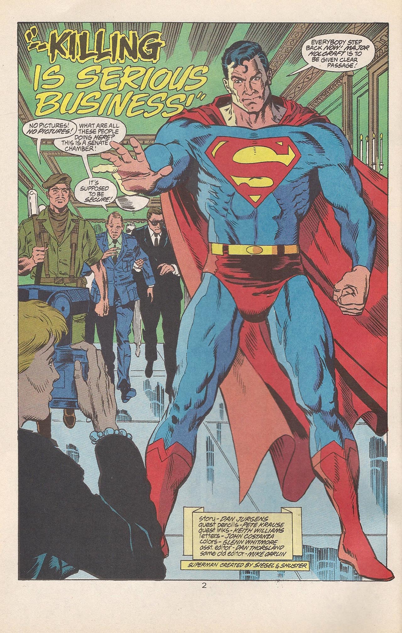 Read online Superman (1987) comic -  Issue #69 - 4