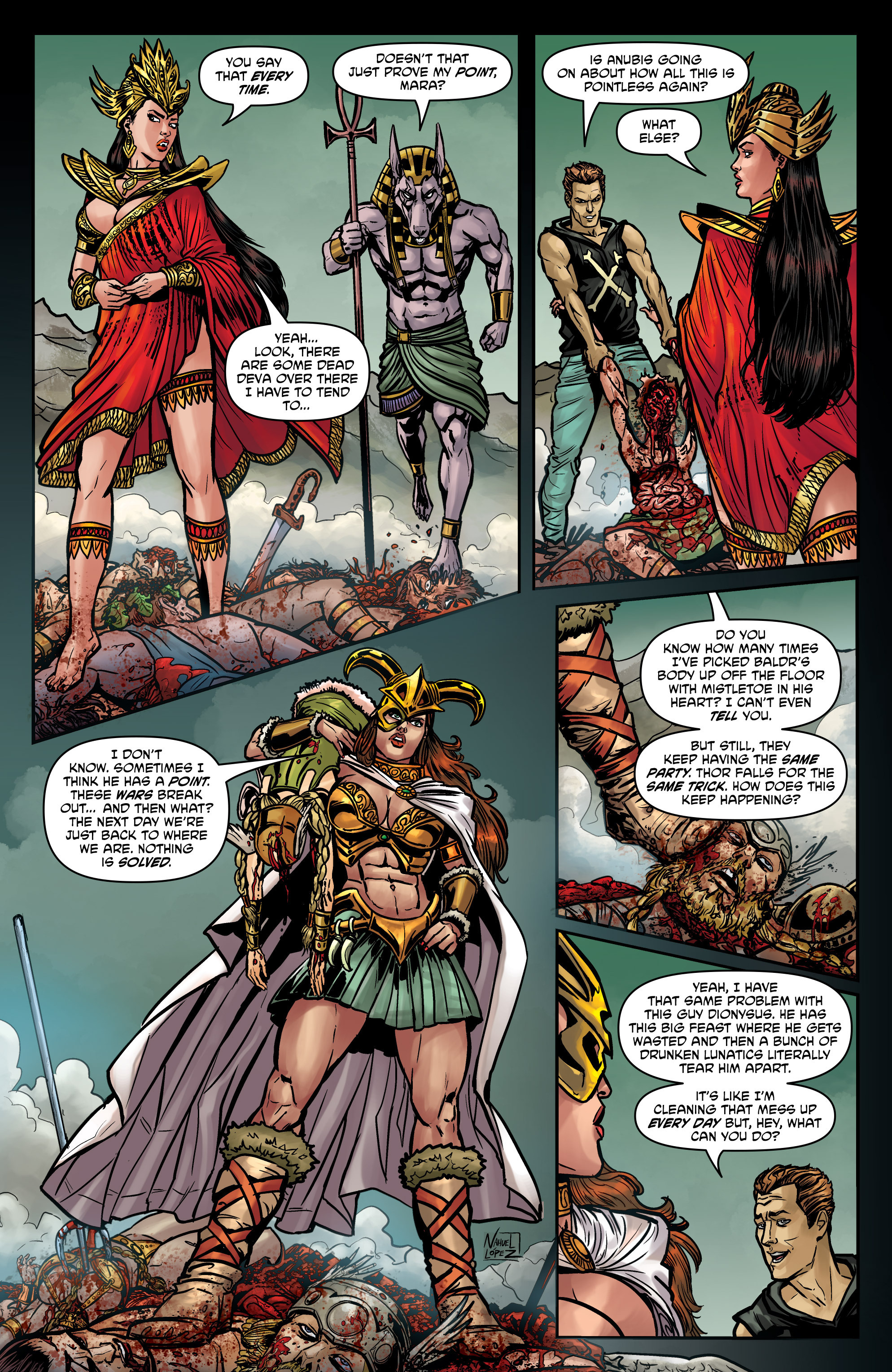 Read online God Is Dead comic -  Issue #37 - 11