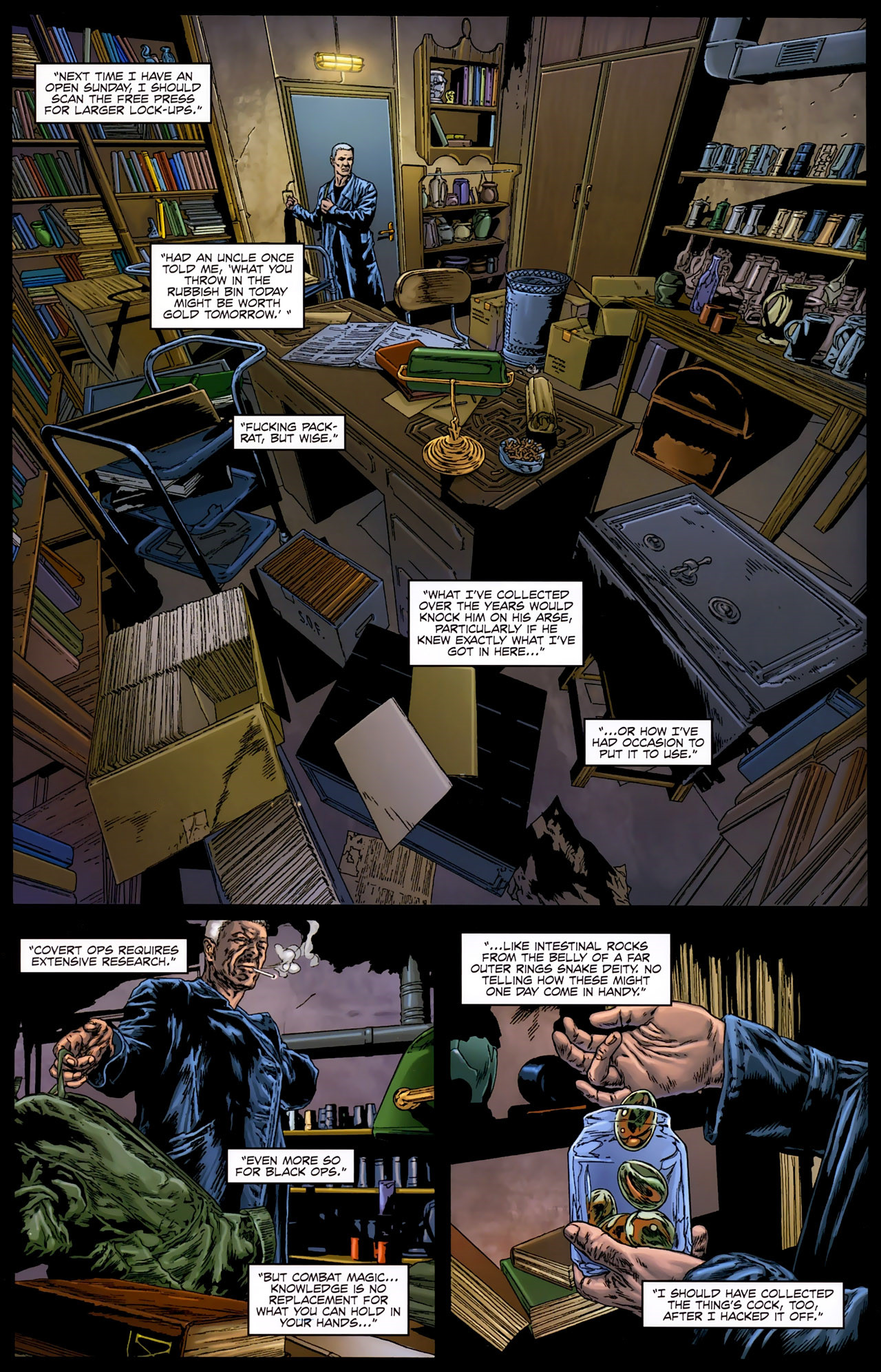 Read online Gravel comic -  Issue #4 - 5