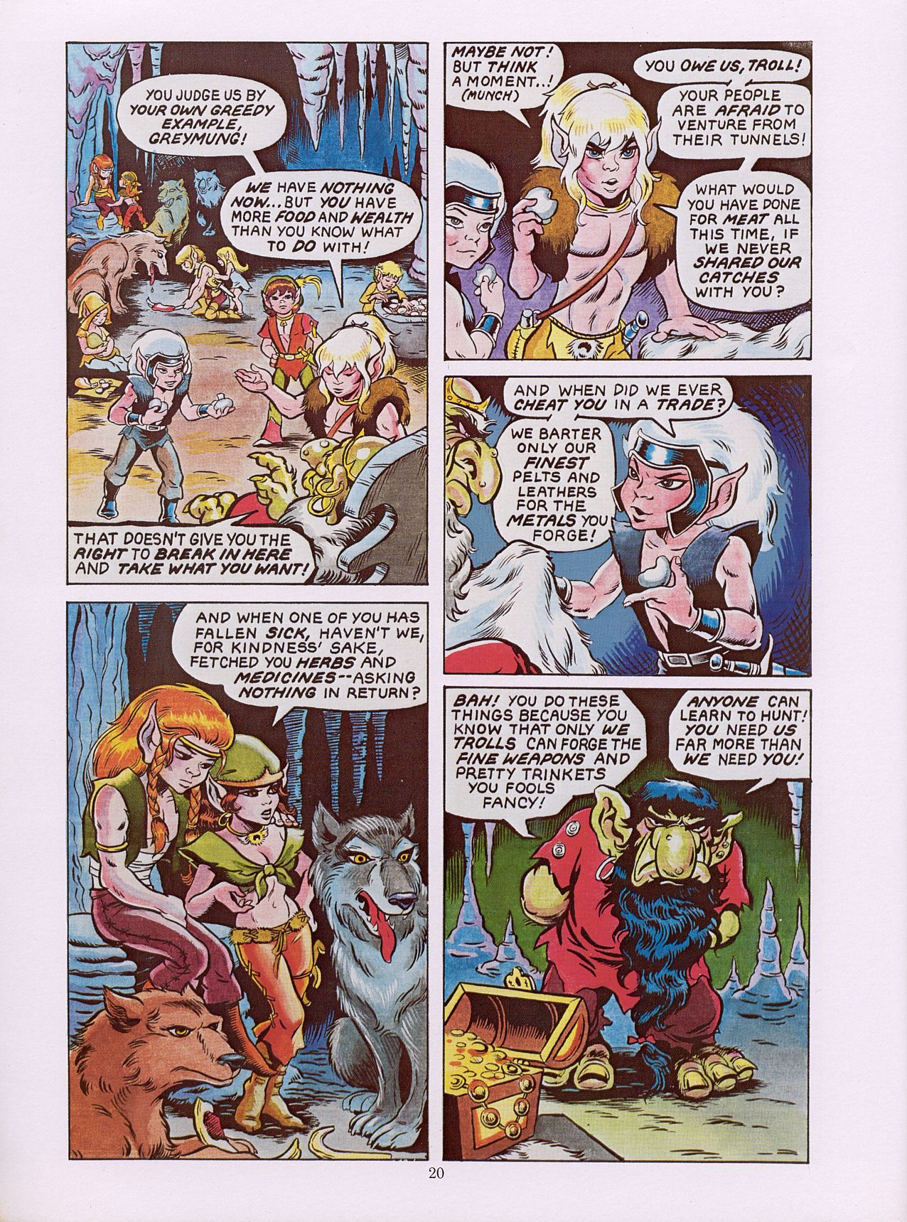 Read online ElfQuest (Starblaze Edition) comic -  Issue # TPB 1 - 28