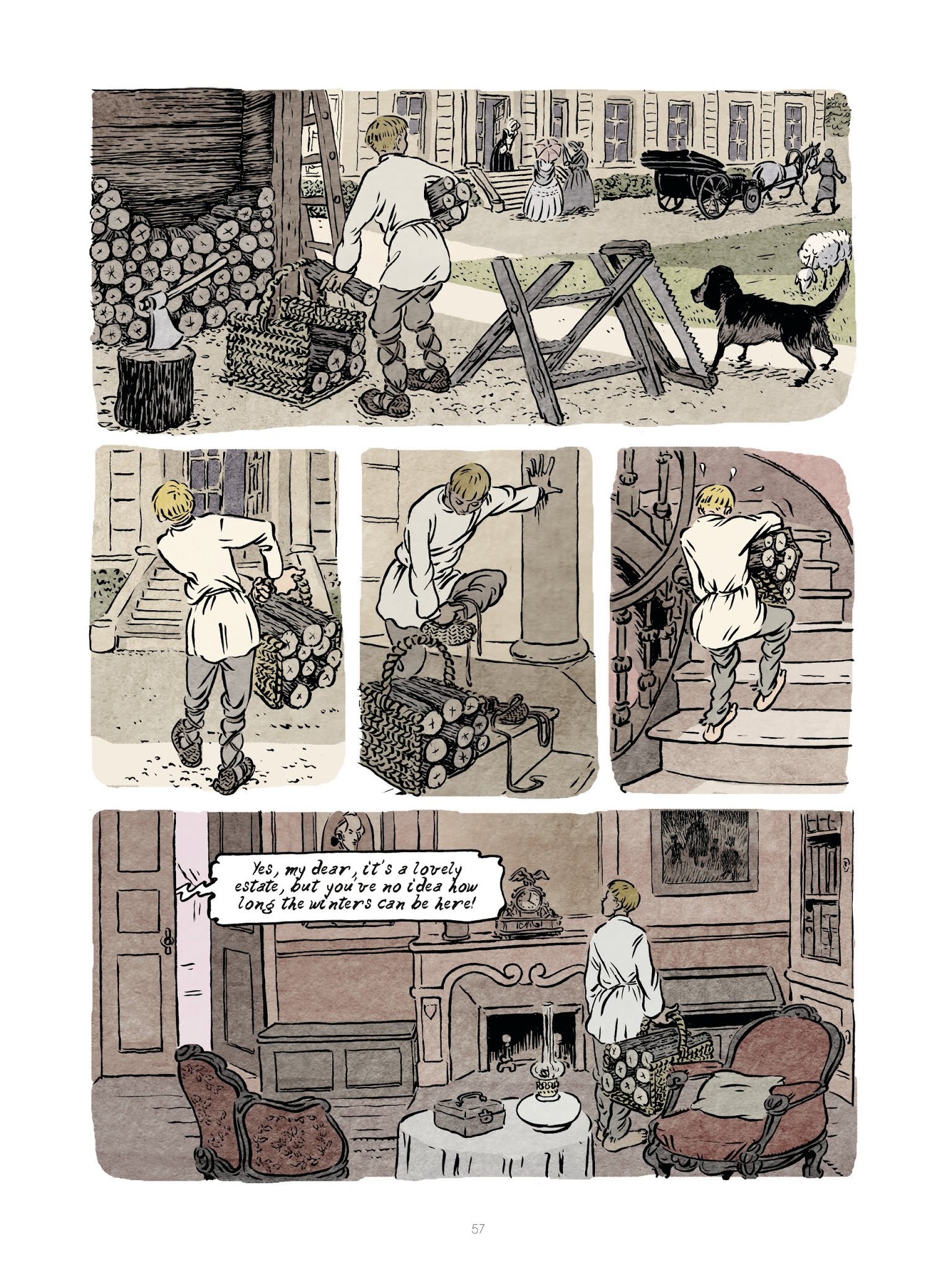 Read online How Much Land Does A Man Need? comic -  Issue # TPB - 54