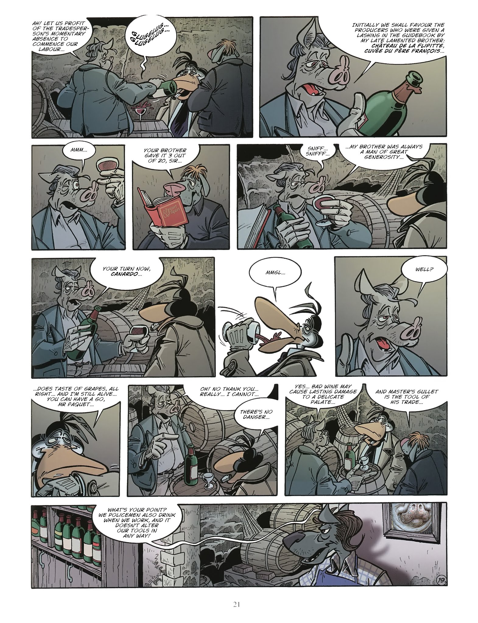 Read online Une enquête de l'inspecteur Canardo comic -  Issue #13 - 22