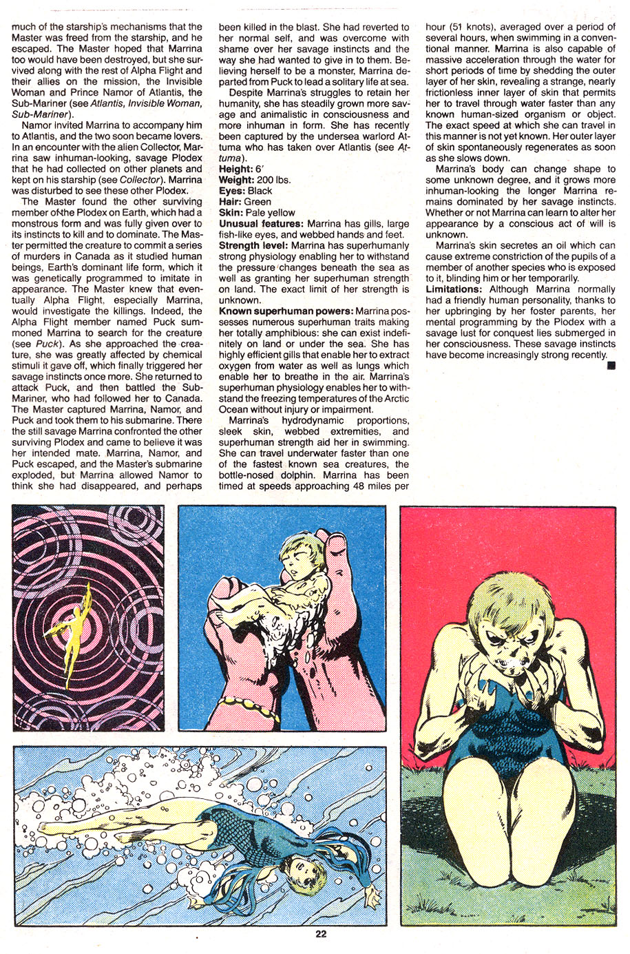The Official Handbook of the Marvel Universe Deluxe Edition issue 8 - Page 24