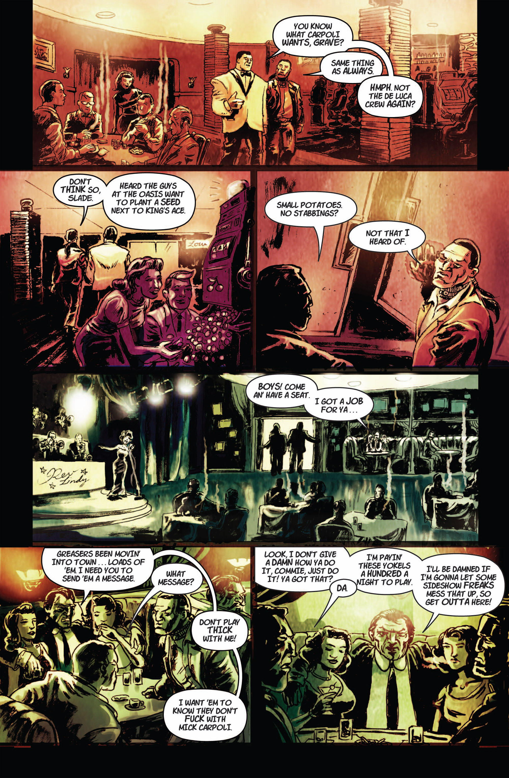 Read online Sideshows comic -  Issue #1 - 4