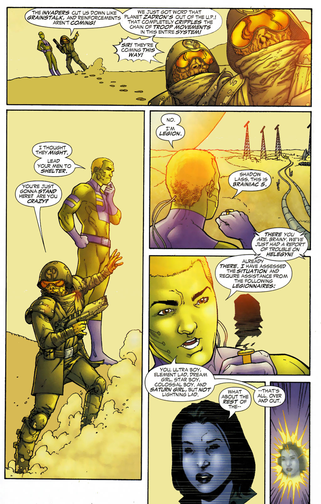 Read online Legion of Super-Heroes (2005) comic -  Issue #9 - 15