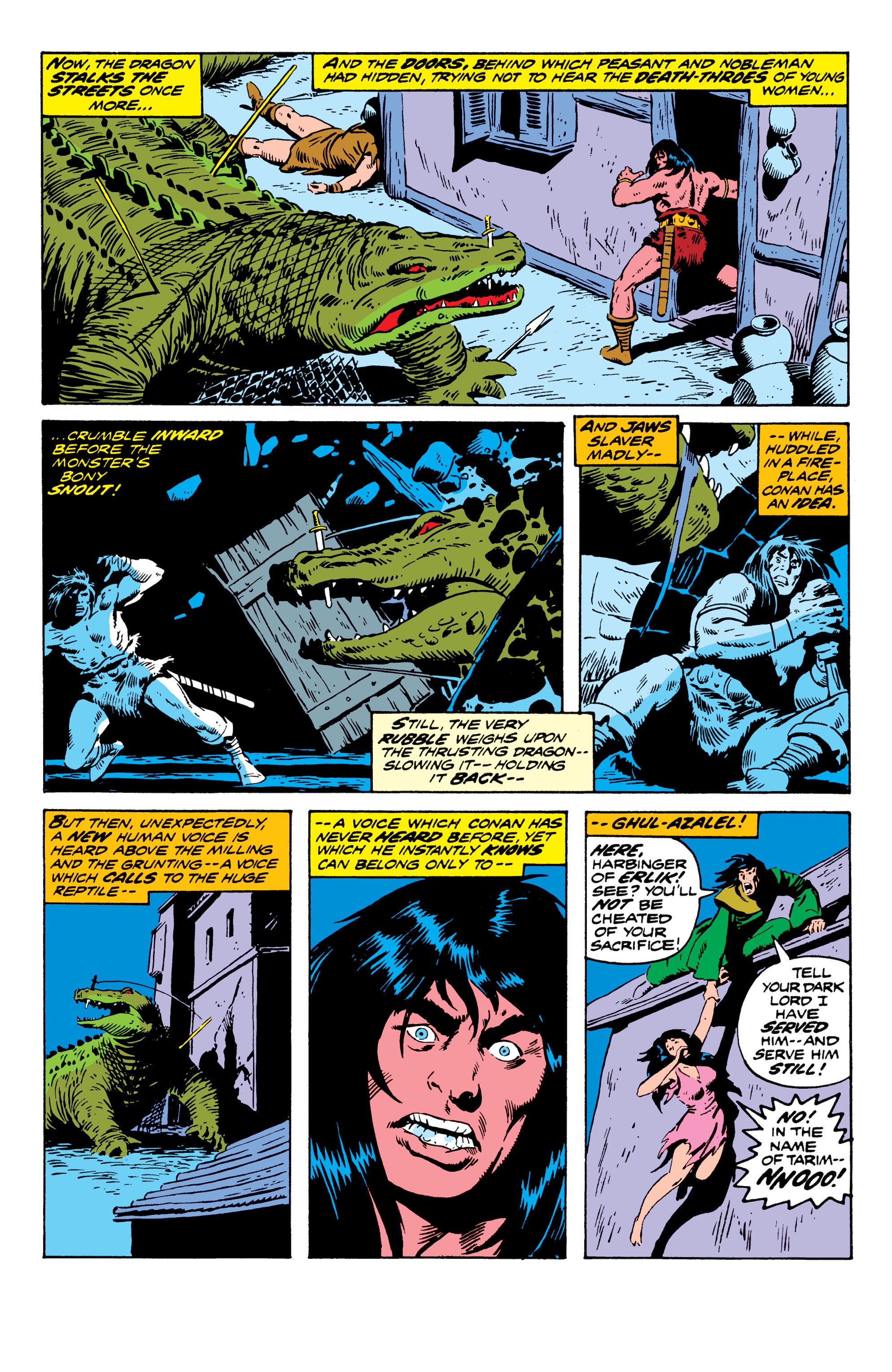 Read online Conan The Barbarian Epic Collection: The Original Marvel Years - The Curse Of The Golden Skull comic -  Issue # TPB (Part 3) - 62