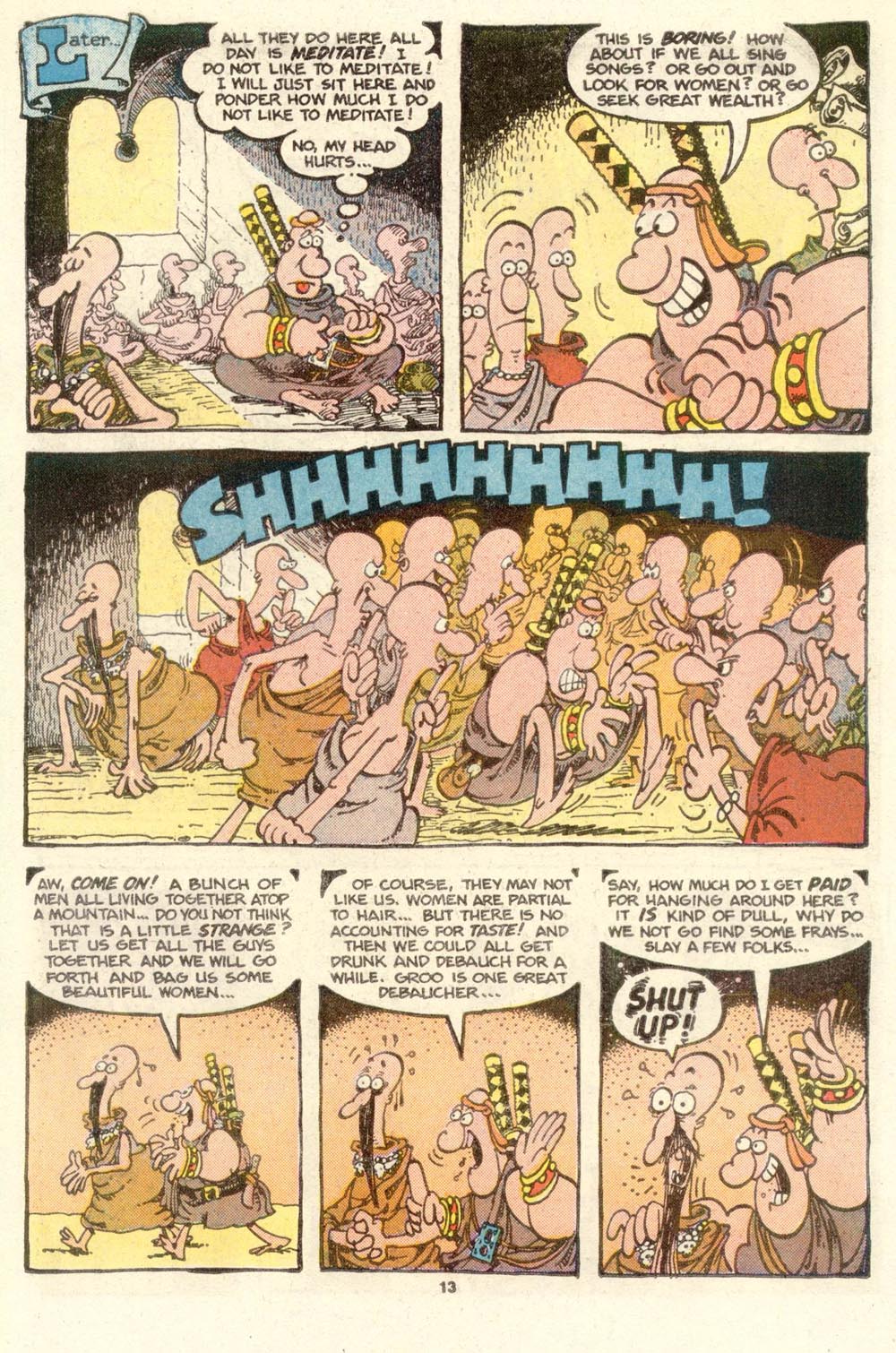 Read online Sergio Aragonés Groo the Wanderer comic -  Issue #15 - 13