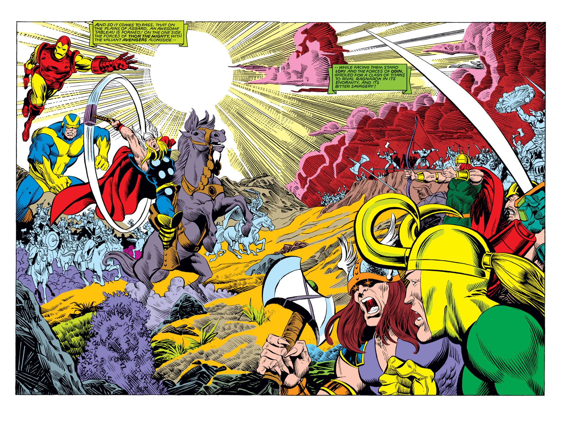 Read online What If? (1977) comic -  Issue #25 - Thor and the Avengers battled the gods - 16