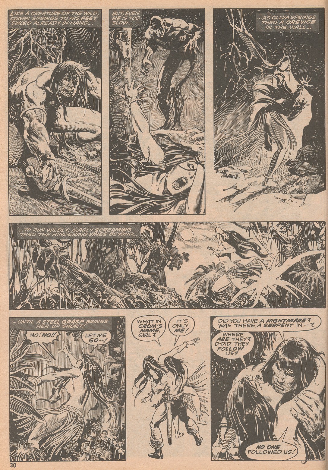 Read online The Savage Sword Of Conan comic -  Issue #4 - 30