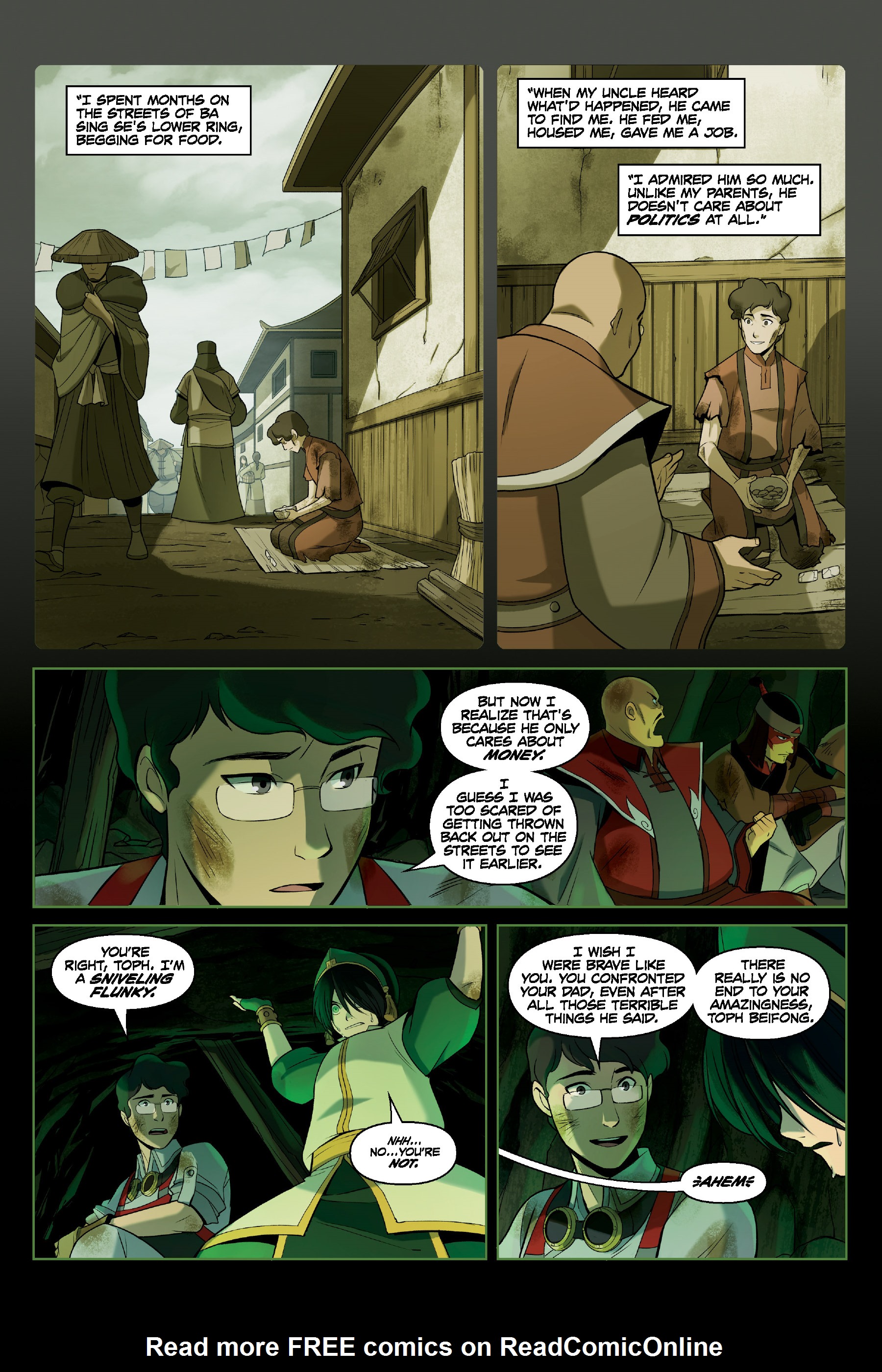 Read online Nickelodeon Avatar: The Last Airbender - The Rift comic -  Issue # _Omnibus (Part 2) - 52