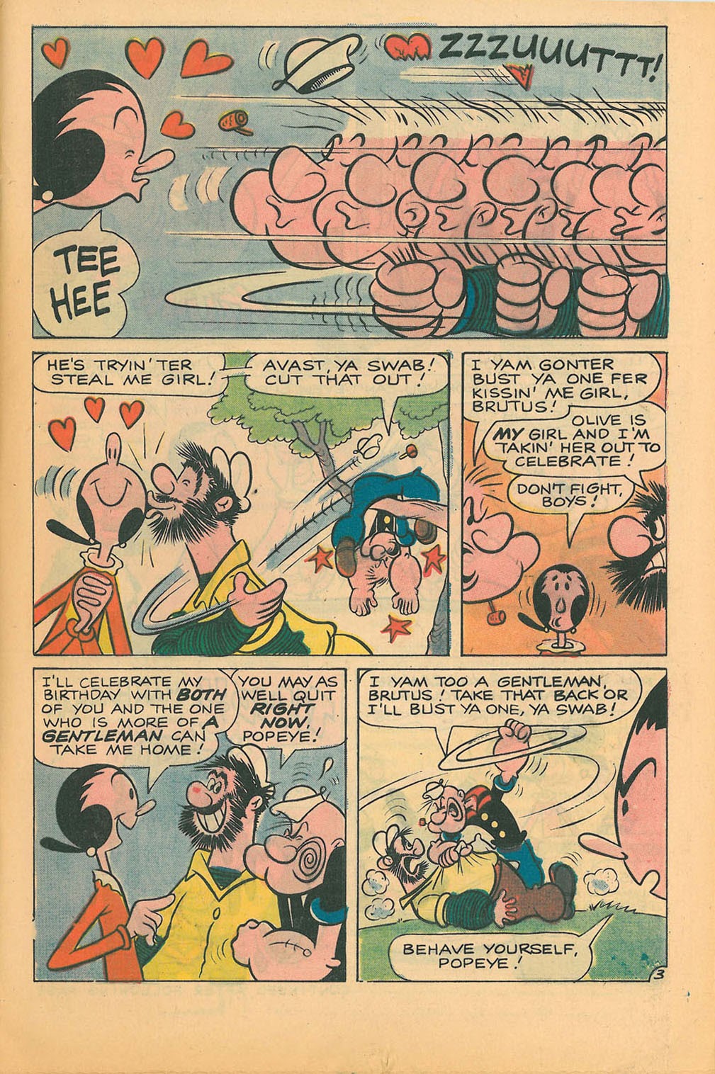 Read online Popeye (1948) comic -  Issue #105 - 5