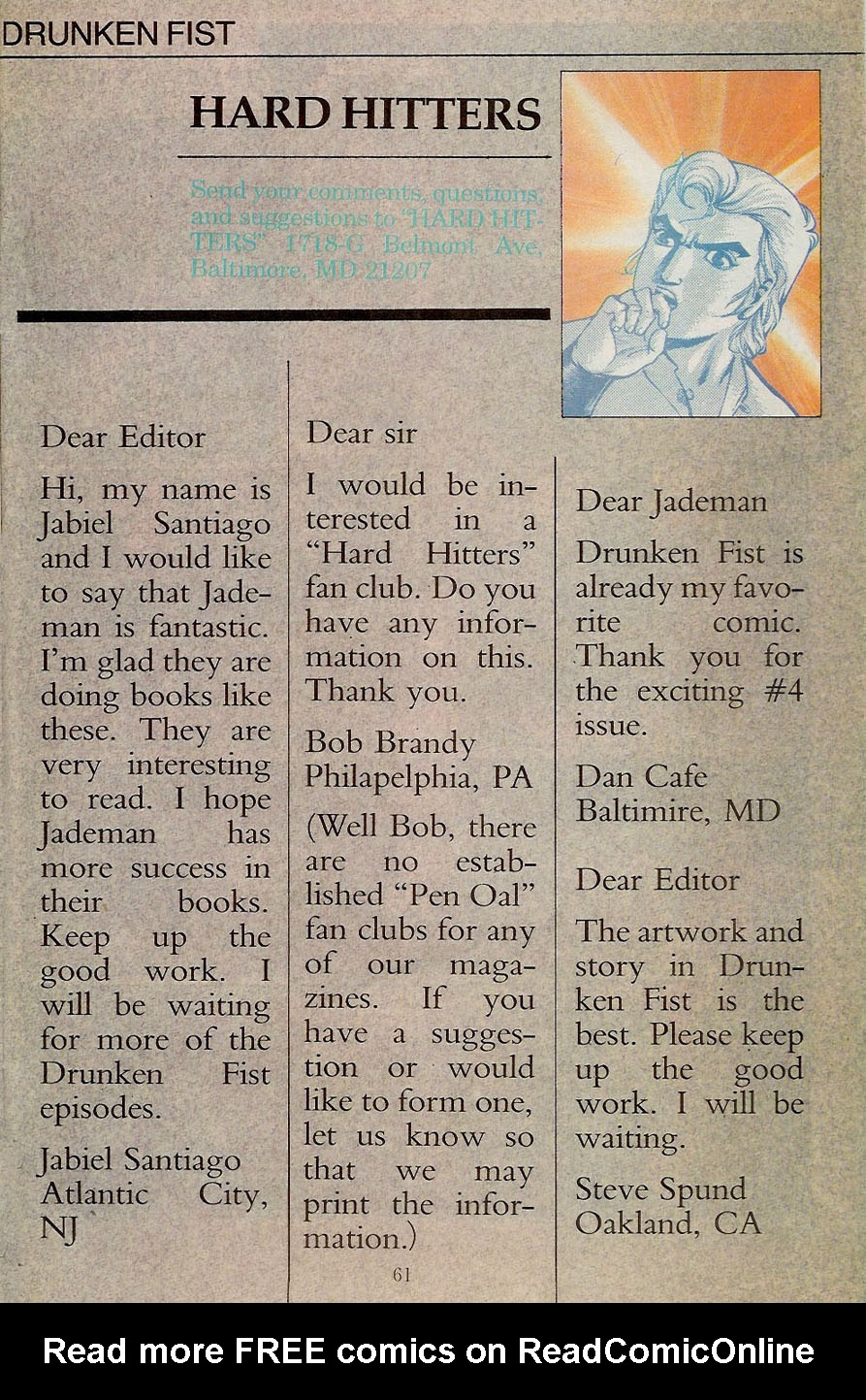 Read online Drunken Fist comic -  Issue #8 - 63