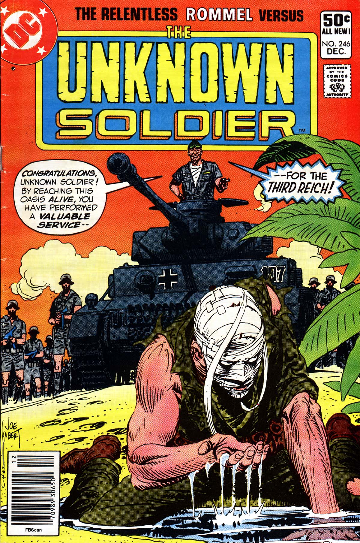 Read online Unknown Soldier (1977) comic -  Issue #246 - 1