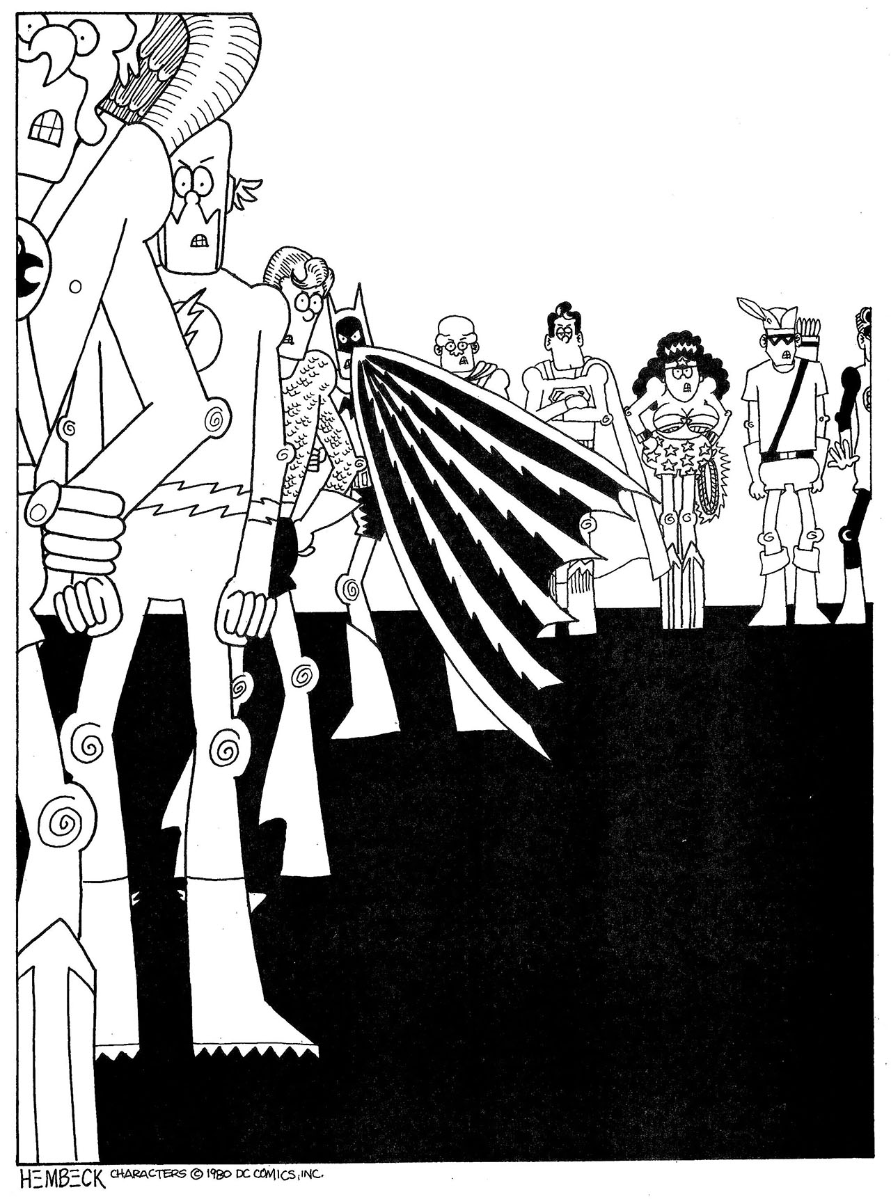 Read online The Nearly Complete Essential Hembeck Archives Omnibus comic -  Issue # TPB (Part 5) - 99