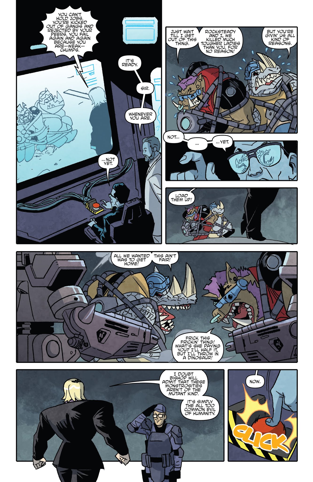 Read online Teenage Mutant Ninja Turtles: Bebop & Rocksteady Hit the Road comic -  Issue #5 - 5