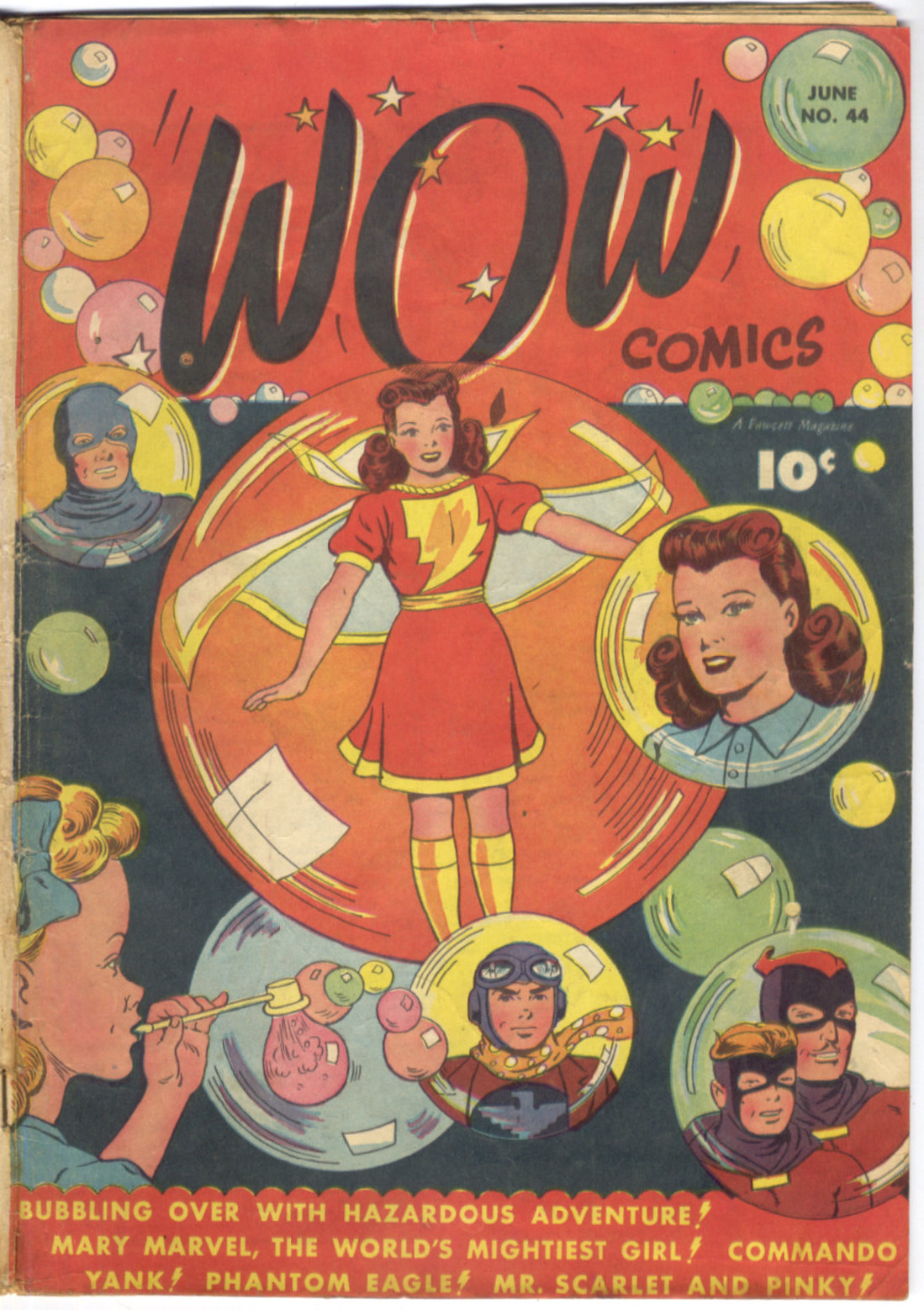 Read online Wow Comics comic -  Issue #44 - 1