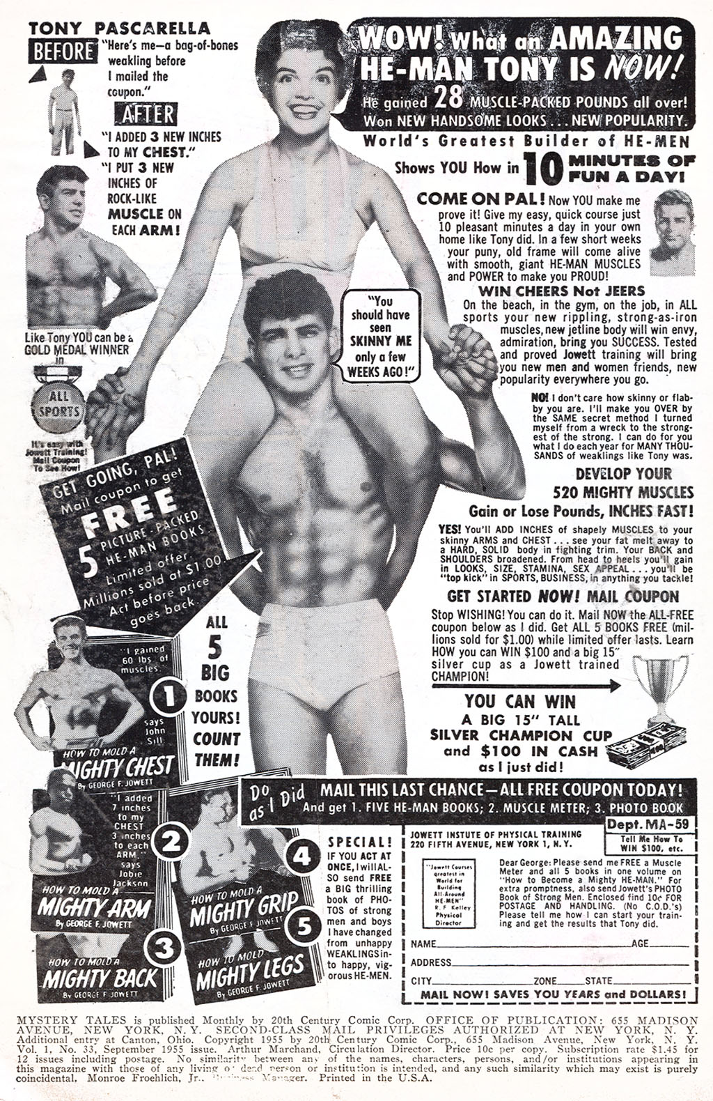 Read online Mystery Tales comic -  Issue #33 - 2