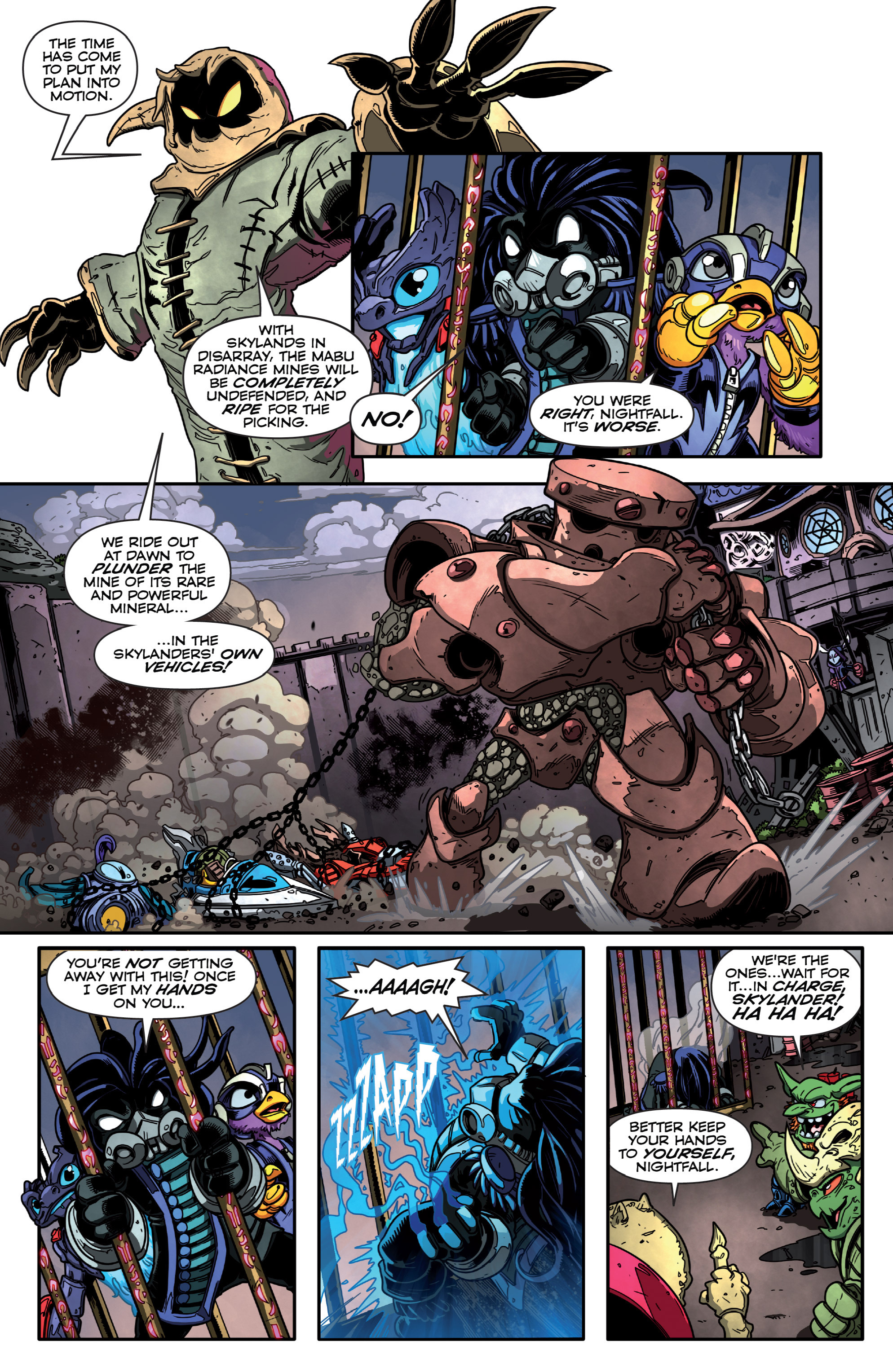Read online Skylanders Superchargers comic -  Issue #2 - 6