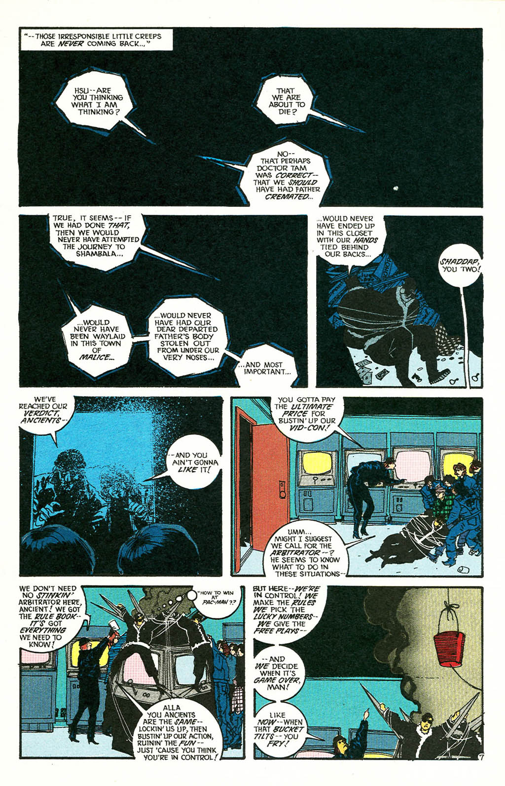 Read online The Shadow (1987) comic -  Issue #16 - 9