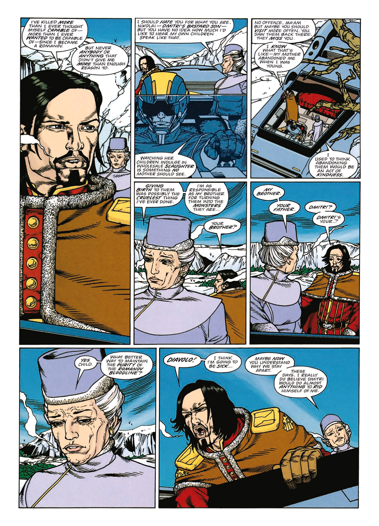 Read online Nikolai Dante comic -  Issue # TPB 2 - 190