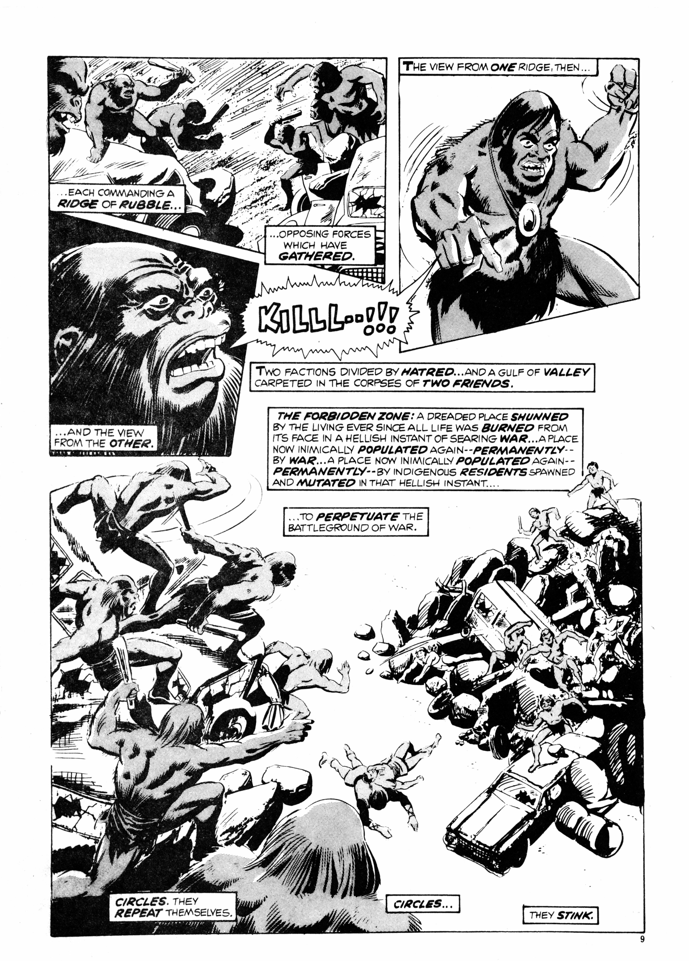 Read online Planet of the Apes (1974) comic -  Issue #22 - 9