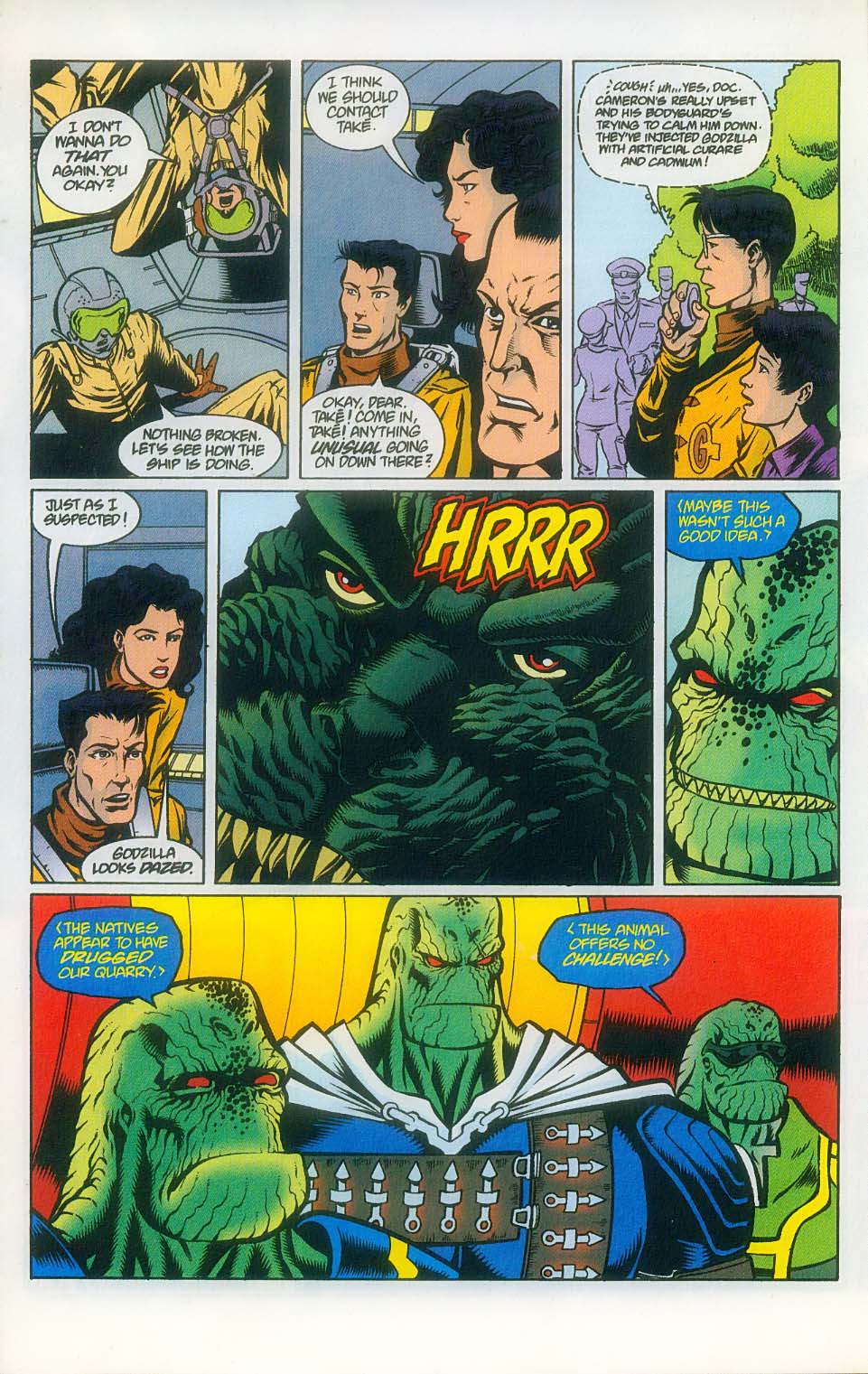 Read online Godzilla (1995) comic -  Issue #6 - 6