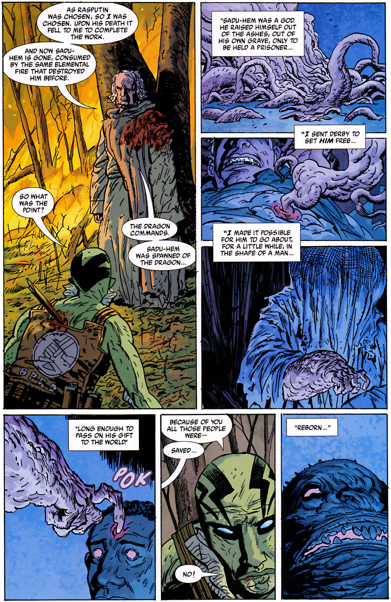 Read online B.P.R.D., Plague of Frogs comic -  Issue #4 - 15